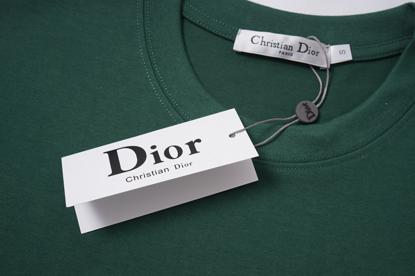 DIOR CD ICON GREEN T-SHIRT