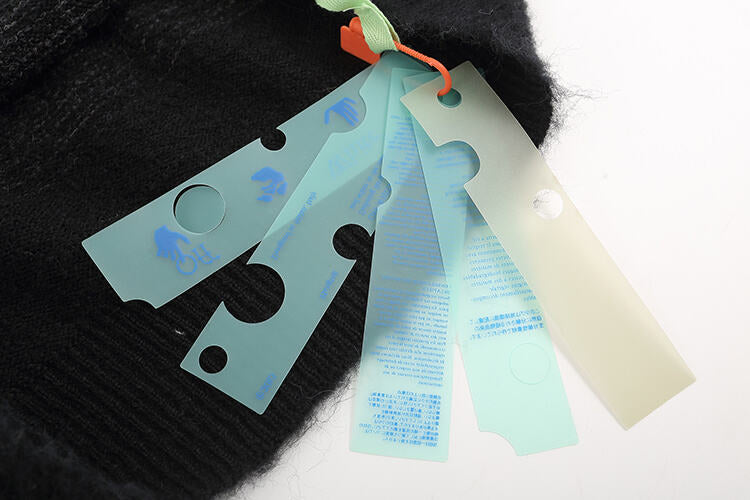 OFF WHITE BLACK GRADIENT SWEATER