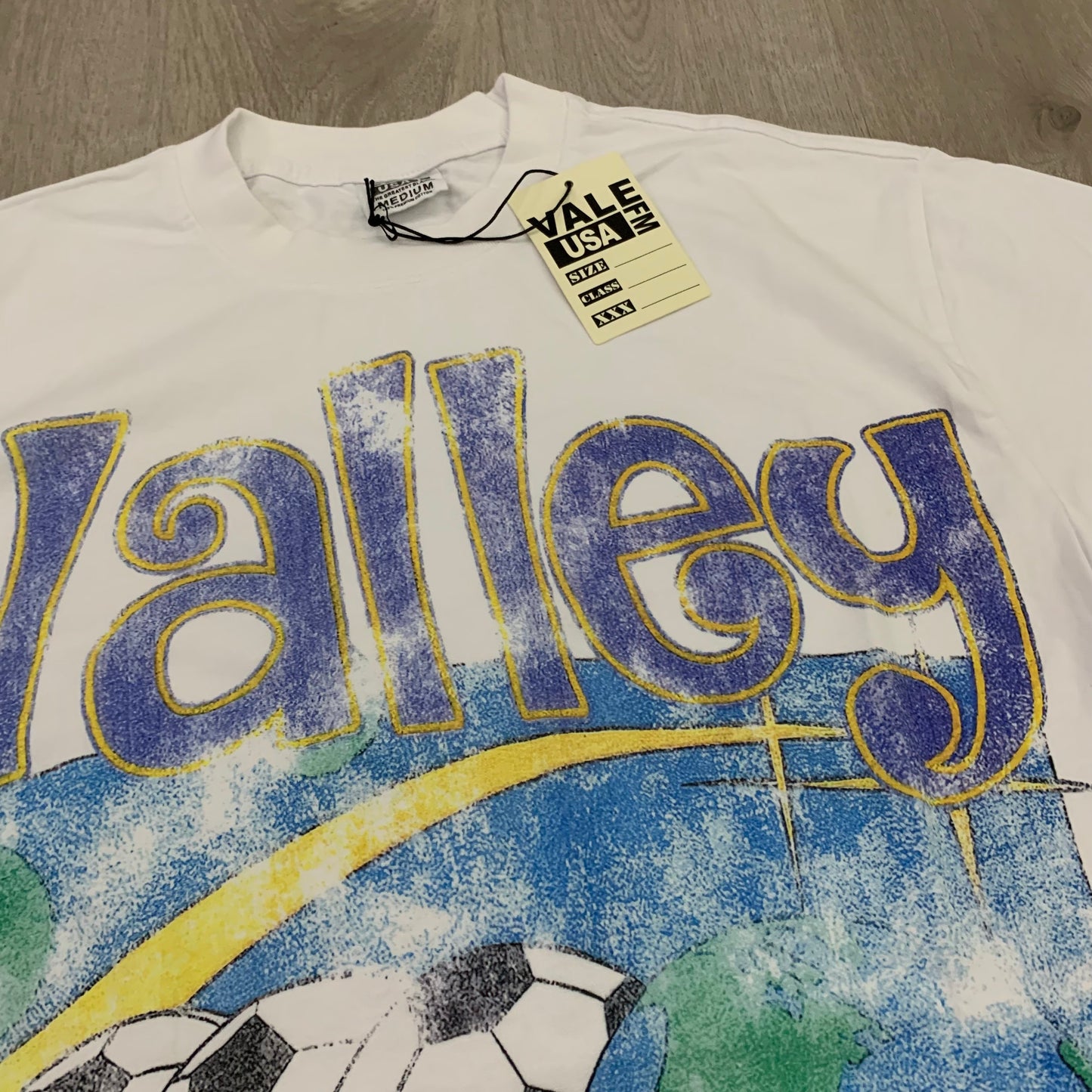 VALE FOREVER FUTBALL WHITE T-SHIRT