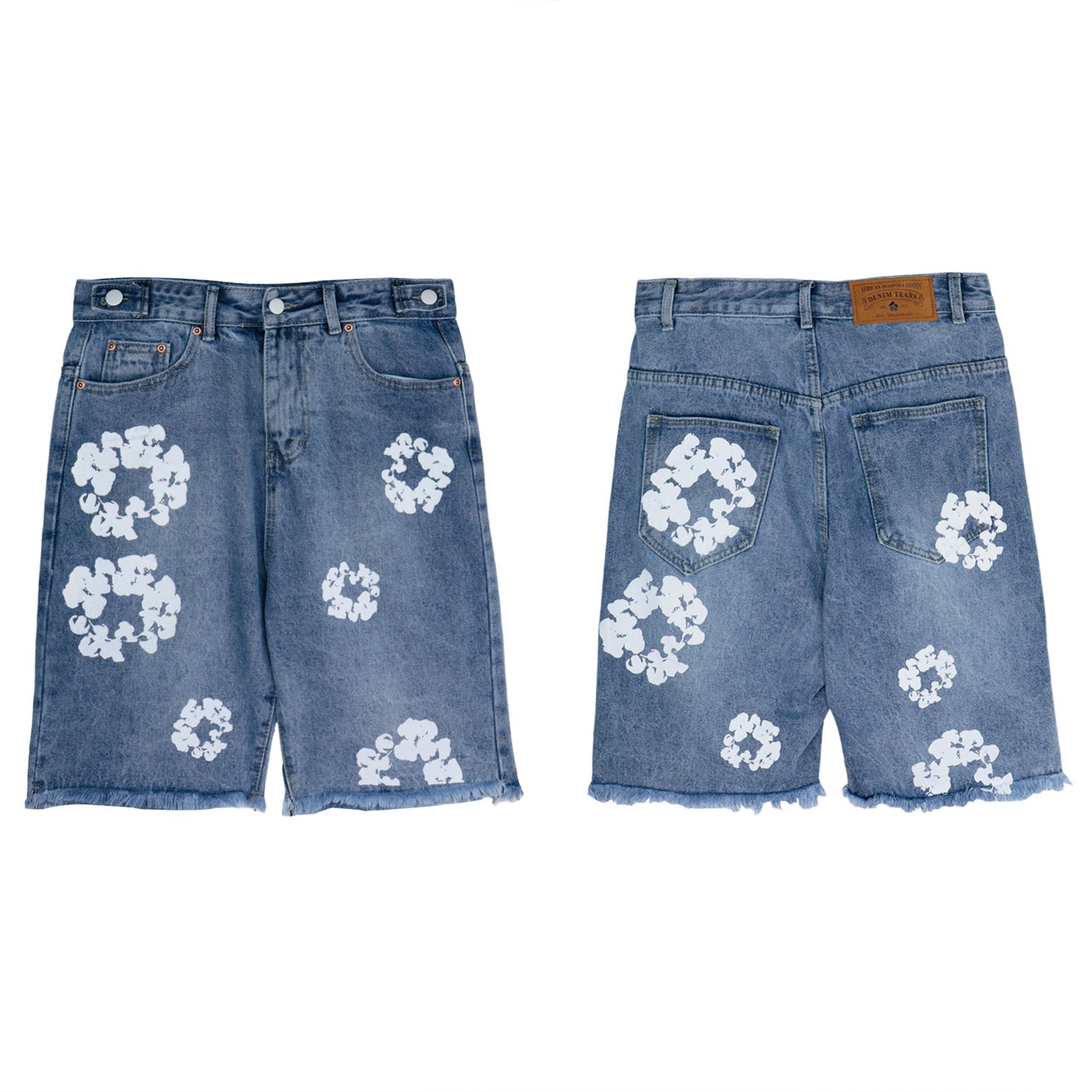 DENIM TEARS SHORT JEANS PANTS