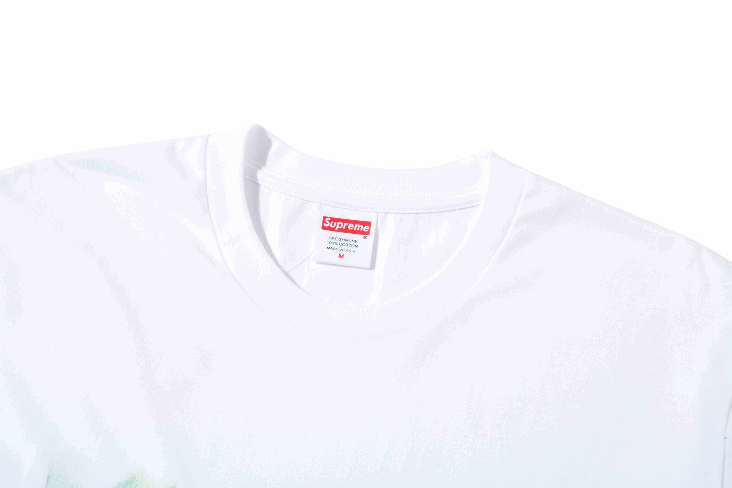 SUPREME WIND WHITE T-SHIRT