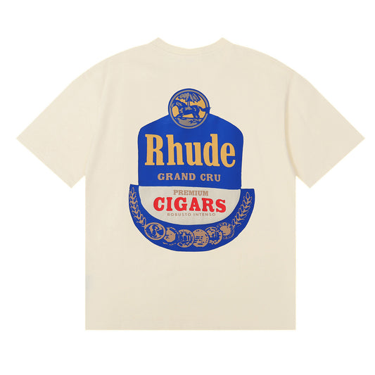 RHUDE GRAND CRU BEIGE T-SHIRT