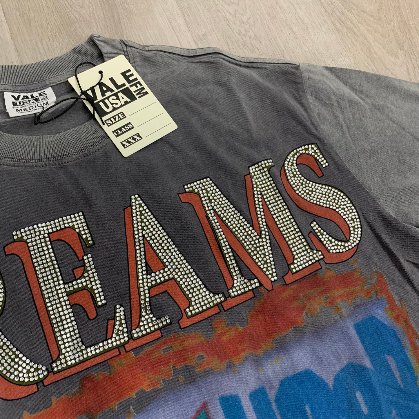 VALE FOREVER HOT DRILLED VINTAGE T-SHIRT