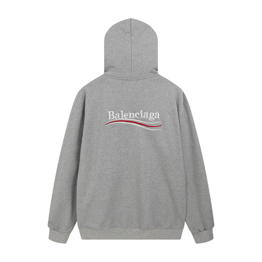 BALENCIAGA BASIC LINE GREY HOODIE