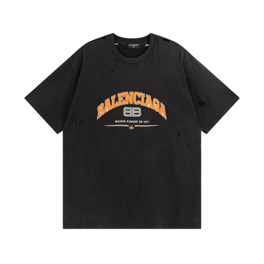 BALENCIAGA MAISON FOUNDE BLACKT-SHIRT