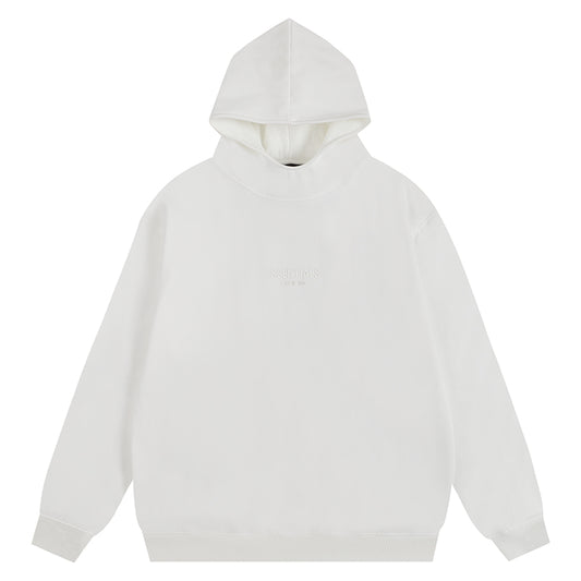 FEAR OF GODS ESSENTIALS CLOUD DANCER WHITE HOODIE