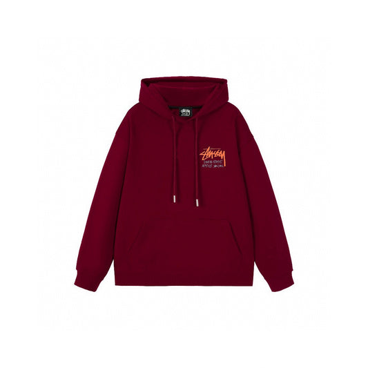 STUSSY DOVER STREET RED HOODIE
