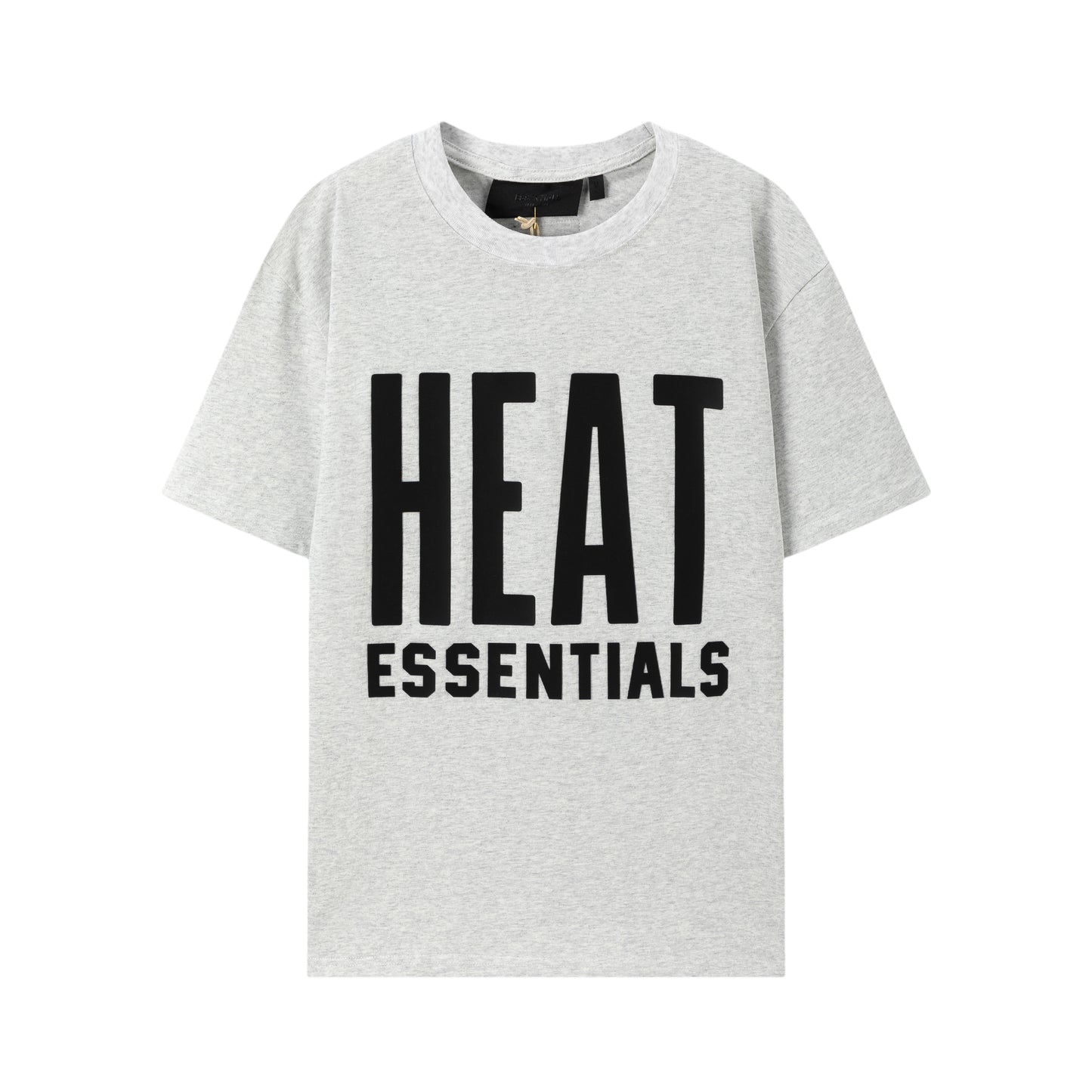 FEAR OF GODS ESSENTIALS NBA HEAT GREY TEE
