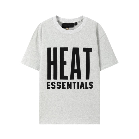 FEAR OF GODS ESSENTIALS NBA HEAT GREY TEE
