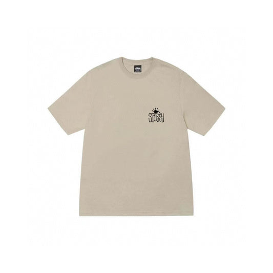 STUSSY THE CREW BEIGE T-SHIRT