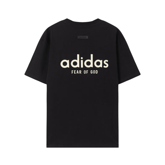 FEAR OF GODS ESSENTIALS X ADIDAS BLACK TEE