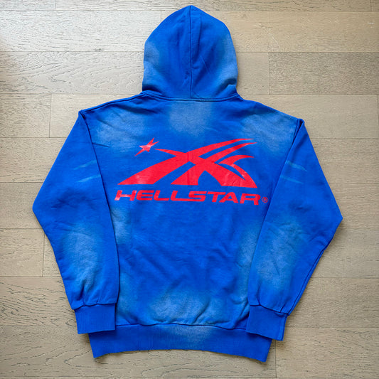 HELLSTAR STARSHIRT BLUE HOODIE