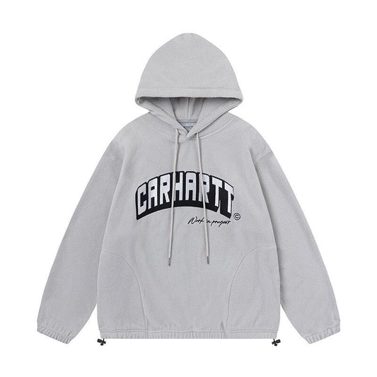 CARHARTT WIP AJUSTABLE GREY HOODIE