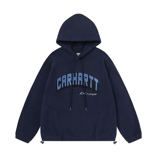 CARHARTT WIP AJUSTABLE DARK BLUE HOODIE