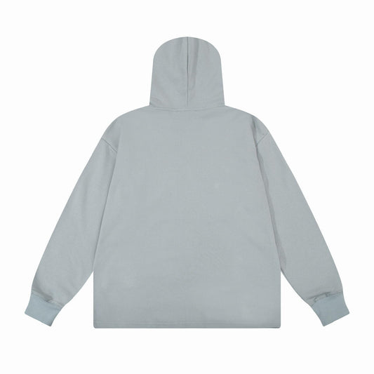 ACNE STUDIOS BASIC STEEL GREY HOODIE
