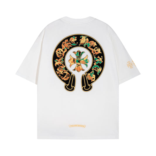 CHROME HEARTS CEMENTERY WHITE T-SHIRT