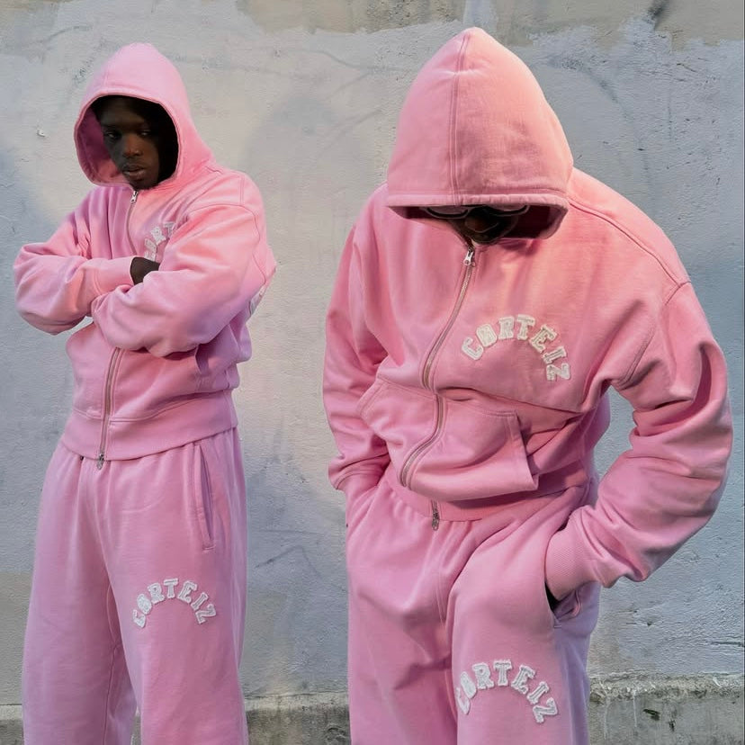 CORTEIZ COLLY ARCH PINK TRACKSUIT