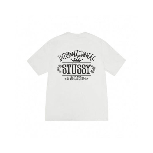 STUSSY INTERNATIONAL WHITE T-SHIRT
