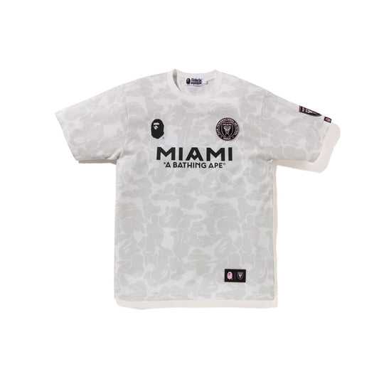 BAPE X INTER MIAMI WHITE T-SHIRT