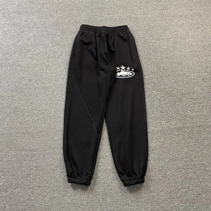 CORTEIZ ALCATRAZ 5 STARS BLACK PANTS