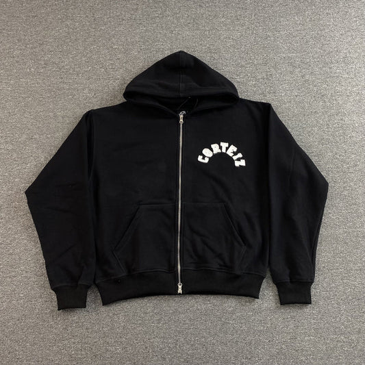 CORTEIZ COLLY ARCH BLACK HOODIE