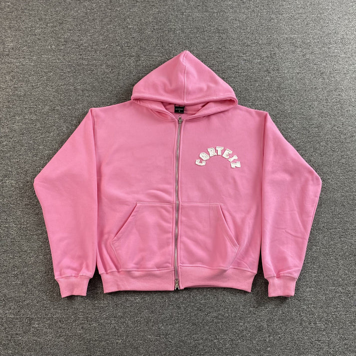 CORTEIZ COLLY ARCH PINK HOODIE