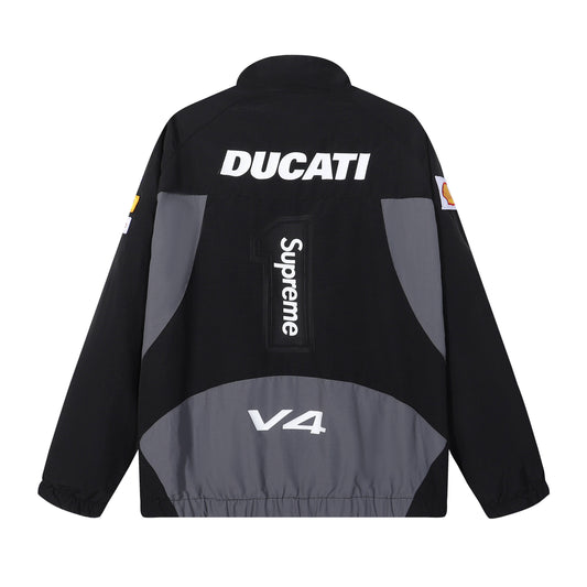 SUPREME X DUCATI BLACK TRACK JACKET