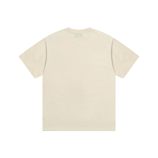 AMI PARIS AMI PARIS BEIGE T-SHIRT