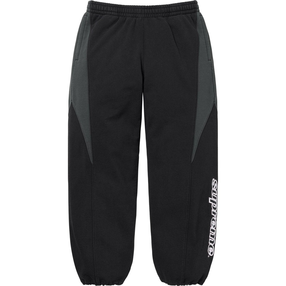 SUPREME ONE DIVISION BLACK PANTS