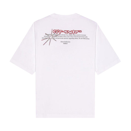 OFF WHITE MIRKO ARTIST WHITE T-SHIRT