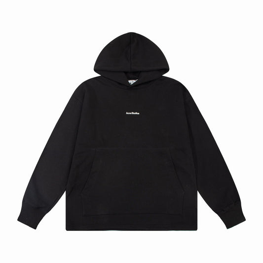 ACNE STUDIOS BASIC BLACK HOODIE