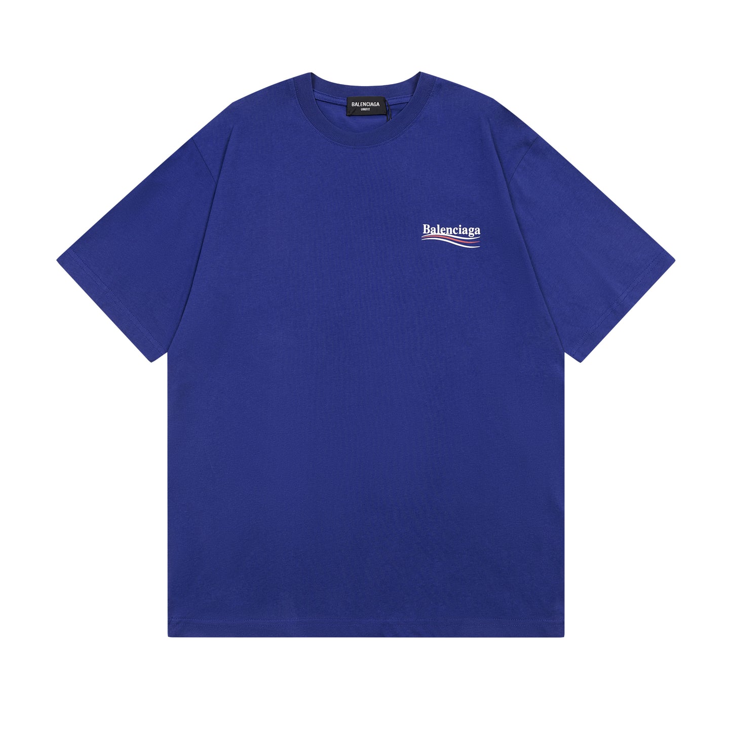BALENCIAGA BASIC LINE BLUE T-SHIRT