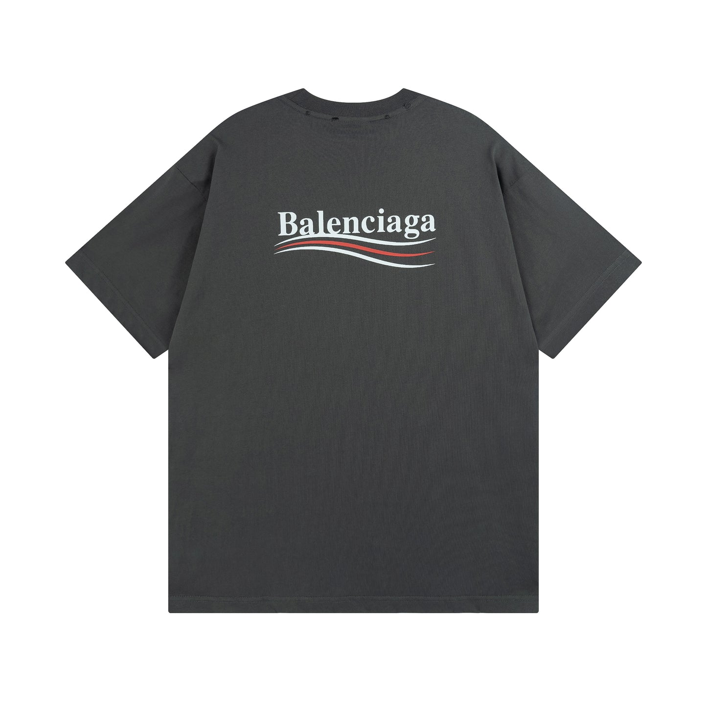 BALENCIAGA BASIC LINE GREY T-SHIRT