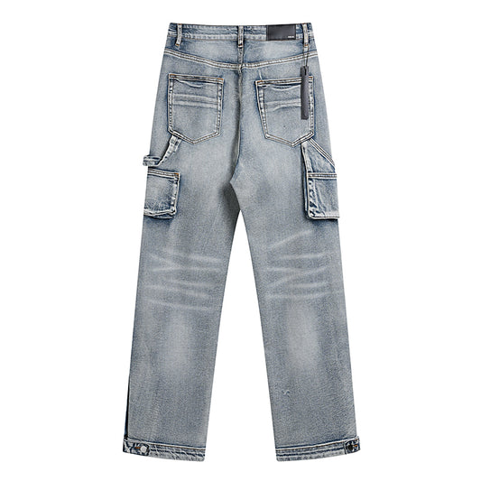 AMIRI CARPENTER STRAIGHT-LEG JEANS