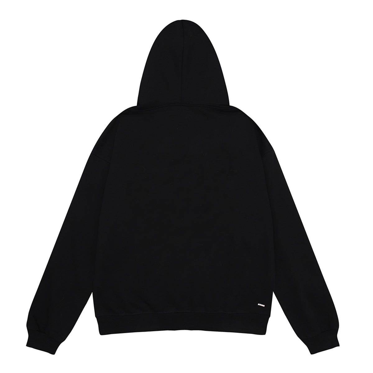 AMIRI STRAGGERED BLACK HOODIE