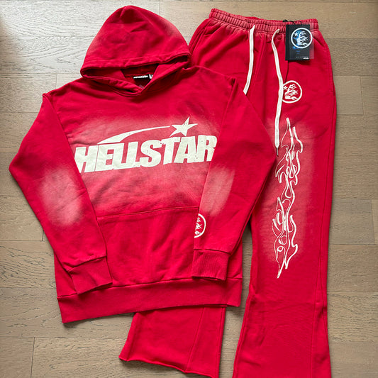 HELLSTAR UNIFORM RED TRACKSUIT