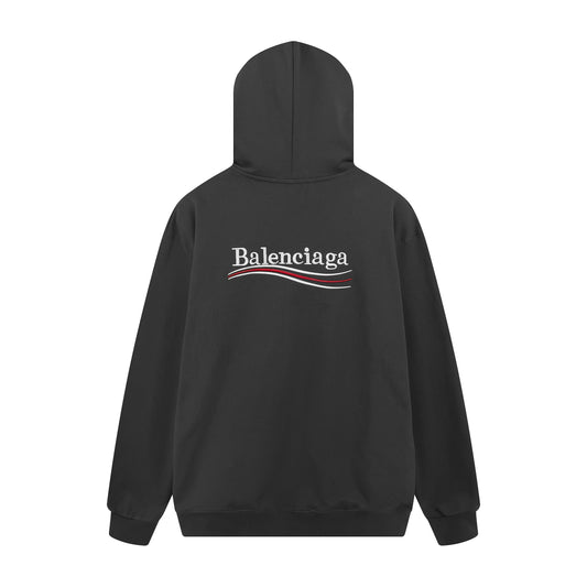 BALENCIAGA BASIC LINE BLACK HOODIE
