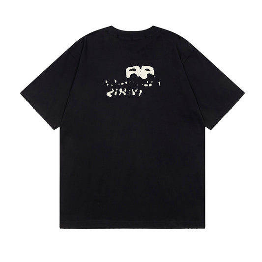 BALENCIAGA HAND DROWN BLACK T-SHIRT