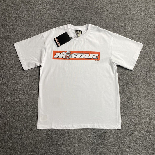 HELLSTAR BOX LOGO WHITE T-SHIRT