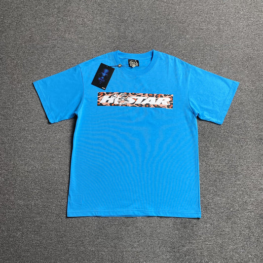 HELLSTAR BOX LOGO BLUE T-SHIRT