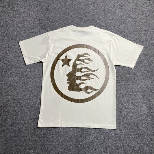 HELLSTAR CLASIC GEL PRINT BROWN T-SHIRT