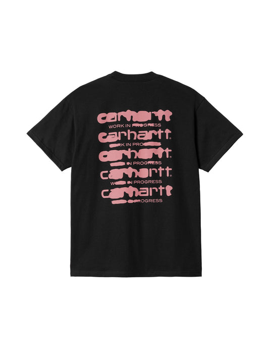 CARHARTT WORK IN PROGRES BLACK T-SHIRT