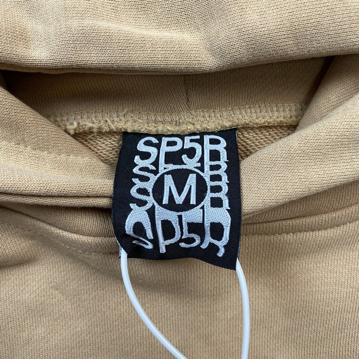 SP5DER BELUGA HEATHER SAND HOODIE