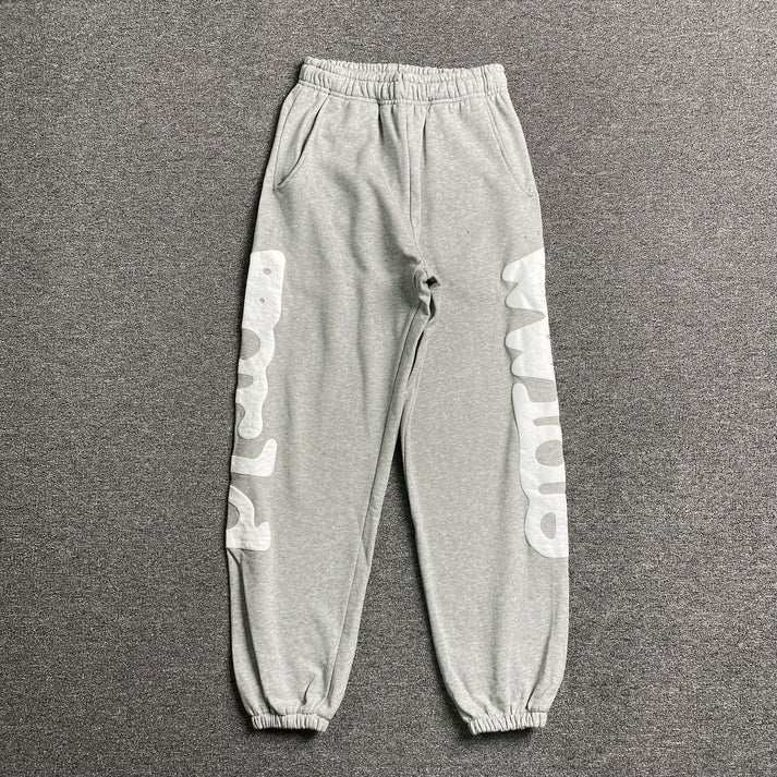 SP5DER BELUGA HEATHER GREY PANTS