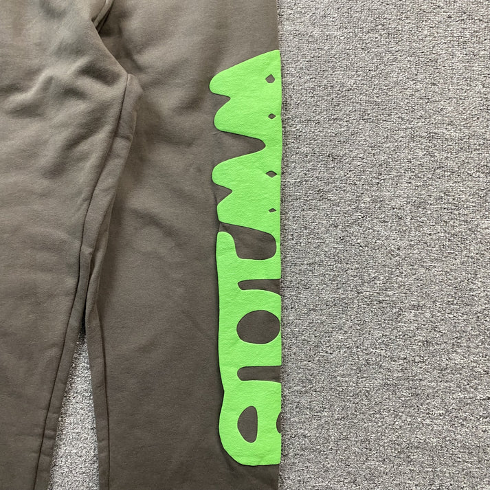 SP5DER BELUGA SLATE GREY GREEN PANTS
