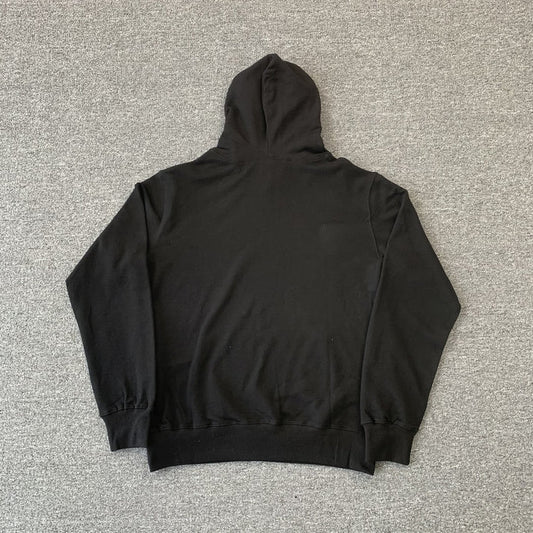 SP5DER OG RHINESTONE BLACK HOODIE