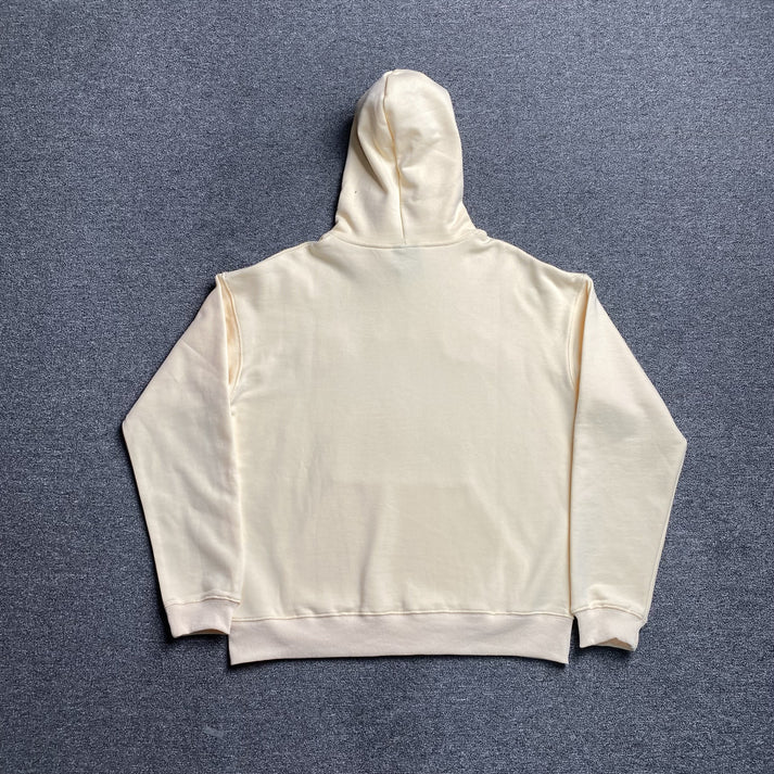 SP5DER WEB BEIGE HOODIE