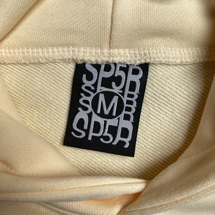 SP5DER WEB BEIGE HOODIE