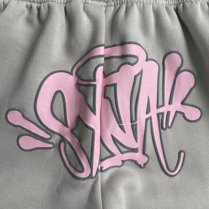 SYNA WORLD SYNA LOGO PANTS GREY PINK