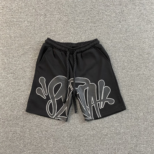 SYNA WORLD SYNA LOGO BLACK SHORTS